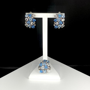 Большое серебряное кольцо к2556с