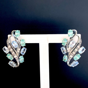 Серьги из серебра 925 пробы с2569