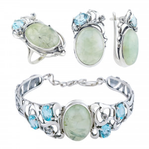 Серьги из серебра с2610