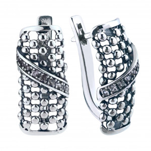 Серьги из серебра с2688