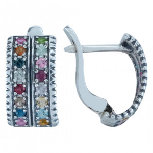 Серьги из серебра с2689
