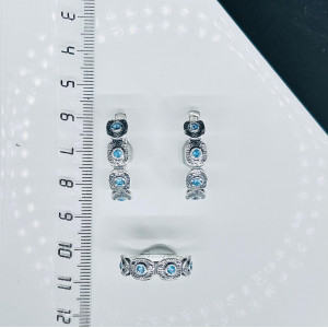 Серебряное кольцо к2690