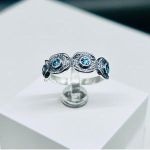 Серебряное кольцо к2690