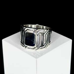 Серебряное кольцо к4005